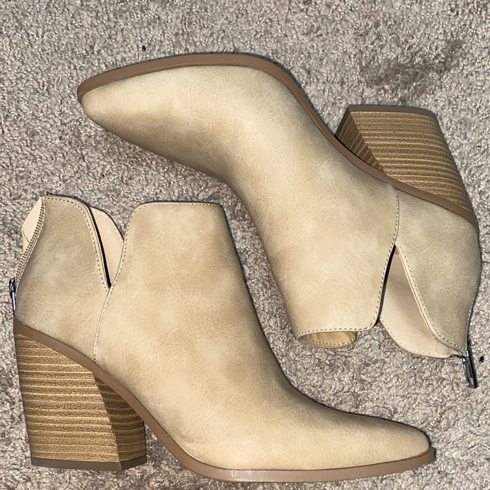 Taupe Booties